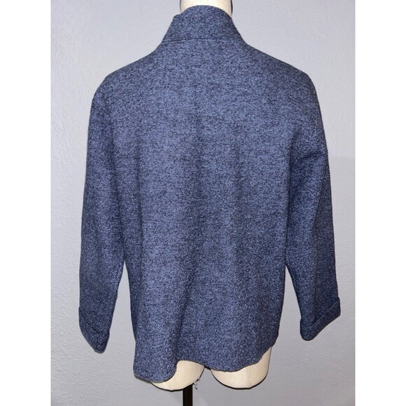 Eileen Fisher Women’s Vintage Felted Wool Boucle Pea Coat size XL/No Size Tag - Picture 5 of 8